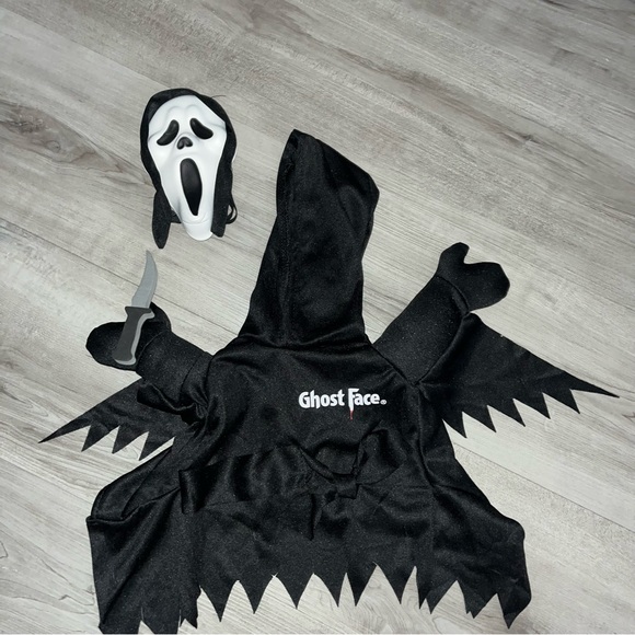 Ghost Face pet Halloween costume small 11-17 pounds - Picture 4 of 12